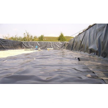 Geomembrane HDPE pour déversement d&#39;hydrocarbures et usinage Lanfill